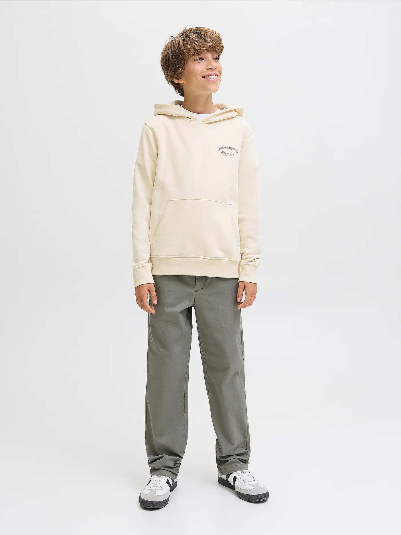 JACK & JONES | Jungen Sweater JJEBRANDES | creme